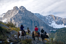 Canada-Alberta-Banff  - Backcountry Lodge Ride